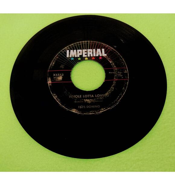 Fats Domino - Whole Lotta Loving - Coquette - Imperial 45rpm Vinyl Record‎ 7" - Picture 4 of 6